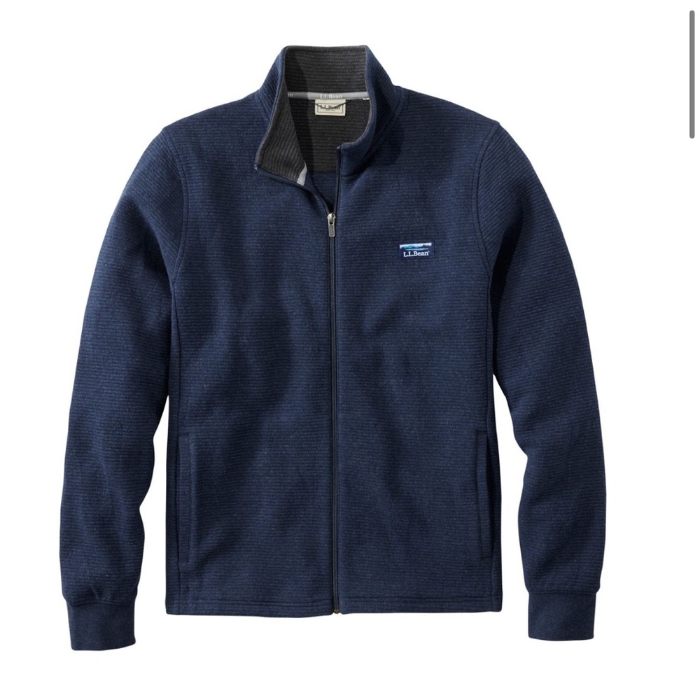 L.L.Bean Men’s Lakewashed Full Zip Sweatshirt